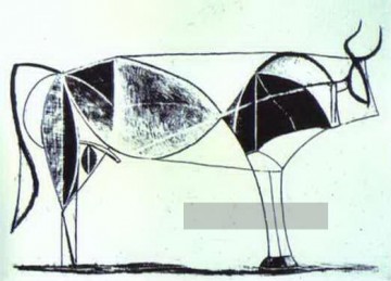 fernando vii Ölbilder verkaufen - The Bull Staat VII 1945 kubistisch